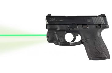 Image of LaserMax CenterFire Gripsense Light &amp; Green Laser, S&amp;W Shield 9mm, .40 cal, Black, CF-SHIELD-C-G