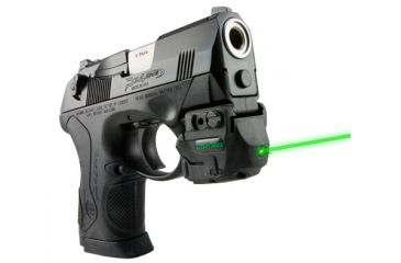 Image of LaserMax Genesis Rechargeable Green Laser Sight, Black - LMS-GEN