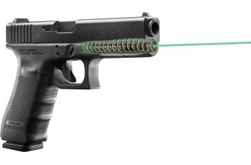 Image of LaserMax Guide Rod Red Laser Sight For Glock 22, Generation 4, Green, LMS-G4-22G