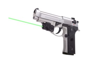 Image of LaserMax Lightning Rail Mounted Laser Sight, GripSense Activation, 5mW Green Laser, Black, GS-LTN-G