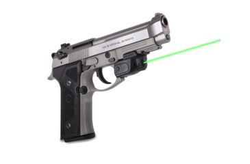 Image of LaserMax Lightning Rail Mounted Laser Sight, GripSense Activation, 5mW Green Laser, Black, GS-LTN-G