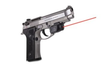 Image of LaserMax Lightning Rail Mounted Laser Sight, GripSense Activation, 5mW Red Laser, Black, GS-LTN-R