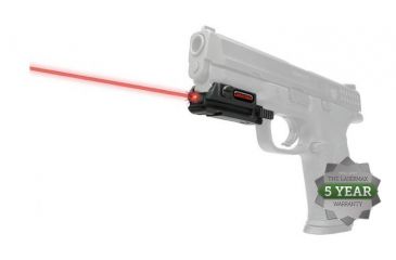 Image of Lasermax Uni-Max Lasersight Red Laser, Rail Mounted - Pistols - LMS-UNI-ES