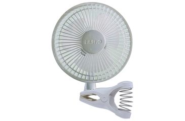 Image of LASKO 6in 2-Speed Clip Fan, White 2004W