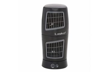Image of LASKO Twist-Top 3-Speed Tower Fan, Black 4911