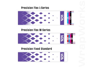 Image of Last Chance WrapWorks Stock Diamonds Drift White/Purple Precision Fixed Standard, 1503384