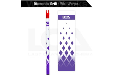 Image of Last Chance WrapWorks Stock Diamonds Drift White/Purple Precision Fixed Standard, 1503384
