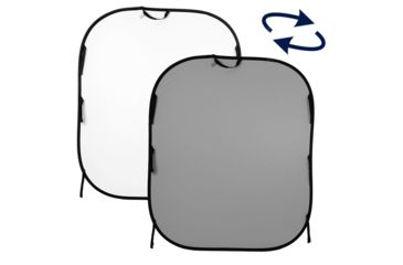 Image of Lastolite 5inx6in Collapsible White / Mid Grey LL-LB56GW