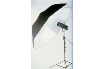 Image of Lastolite 6'6&quot; Jumbo Umbrella - Black/white W/clamp And Sandbag LL LU7921