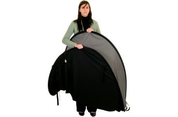 Image of Lastolite 6inx7in Collapsible Black / Mid Grey LL-LB67GB