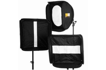 Image of Lastolite Camera Lighting Equipment Lastolite Set Of 3 Ezybox Hotshoe Diffusers 24" LL-LS2469