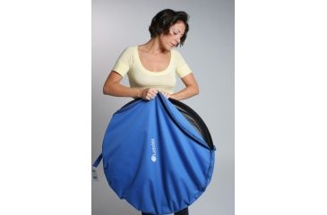 Image of Lastolite 5'x6' Collapsible Reversible Background Train, Washington Dakota LLLB67WD 