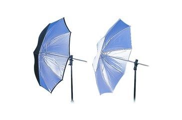Image of Lastolite 34inch Compact Dual-Duty Black / White Umbrella