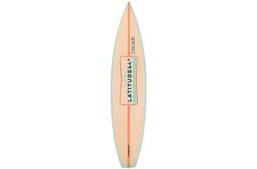 Image of Latitude 44 Cascade Paddle Board Paulownia Wood, T6-TEC Construction, 12in, Green, Wood, L44CAS12