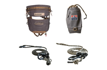 Image of Latitude Outdoors Method 3 Saddle Starter Kit, Grey, Extra Large, SSK-M3-XL-SK