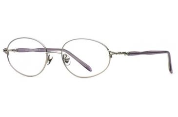 Image of Laura Ashley Antonia SELA ANTO00 Single Vision Prescription Eyewear - Silver Orchid SELA ANTO005135 SV