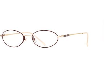 Image of Laura Ashley Baroque SELA BARO00 Eyeglass Frames - Biscuit SELA BARO005135 BN
