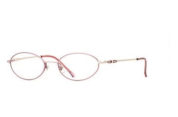 Image of Laura Ashley Baroque SELA BARO00 Eyeglass Frames - Peony SELA BARO005135 PU