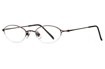 Image of Laura Ashley Ella SELA ELLA00 Eyeglass Frames - Cabernet SELA ELLA004635 WN