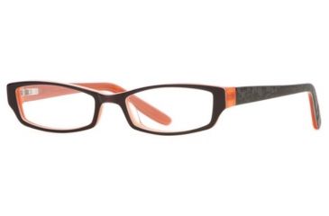 Image of Laura Ashley Flower Power SELG FLOW00 Eyeglass Frames - Grey Mango Tango SELG FLOW004725 GY