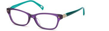 Image of Laura Ashley Jean SELA JEAA00 Eyeglass Frames - C2 - Violet SELA JEAA005235 VI