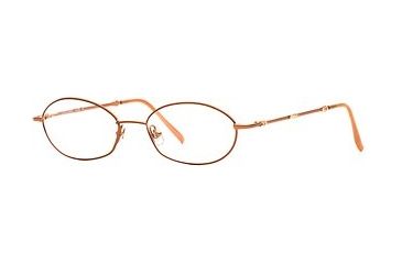 Image of Laura Ashley Joelle SELA JOEL00 Single Vision Prescription Eyewear - Cinnamon SELA JOEL005130 BN