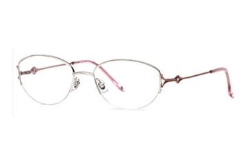 Image of Laura Ashley Julianne SELA JULA00 Single Vision Prescription Eyewear - Ivory Rose SELA JULA005135 SV