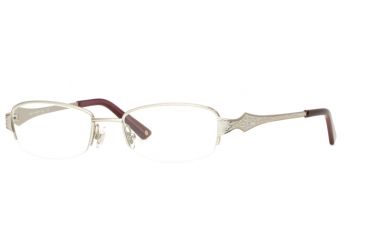 Image of Laura Ashley Kacy SELA KACY00 Progressive Prescription Eyeglasses - Platinum SELA KACY005135 SV