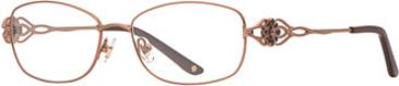 Image of Laura Ashley Lilybell SELA LILB00 Bifocal Prescription Eyeglasses - Caramel SELA LILB005435 BN