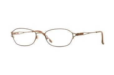 Image of Laura Ashley Lucille SELA LUCI00 Bifocal Prescription Eyeglasses - Cinnamon SELA LUCI005335 BN