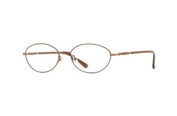 Image of Laura Ashley Naomi SELA NAOM00 Eyeglass Frames - Brown Rose SELA NAOM005235 BN