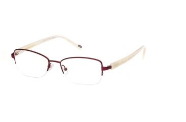 Image of Laura Ashley Robin SELA ROBI00 Bifocal Prescription Eyeglasses - C4 - Burgundy SELA ROBI005235 WN