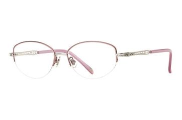 Image of Laura Ashley Shelby SELA SHEL00 Eyeglass Frames - Rose Water SELA SHEL005335 PK