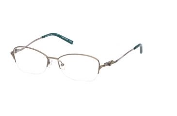 Image of Laura Ashley Tamora SELA TAMO00 Eyeglass Frames - C2 - Silver SELA TAMO005335 SV