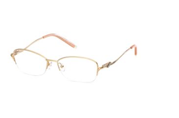 Image of Laura Ashley Tamora SELA TAMO00 Eyeglass Frames - C4 - Gold SELA TAMO005335 GO