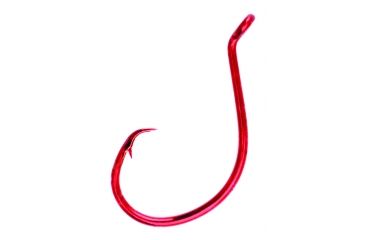 Image of Lazer Sharp Circle Set Saltwater Hook,3 Degree Offset,Up Eye,Needlepoint,Sea Guard Red,R-Pack P190-7/0