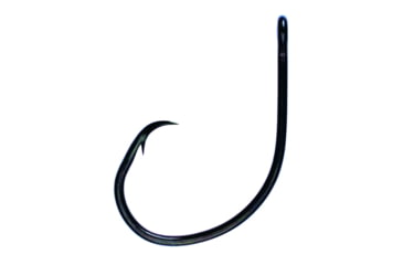 Image of Lazer Sharp Circle Sea Hook,Billfish Endorsed,Wide Gap,Non-Offset,Ringed Eye,Light Wire,Forged Point,Platinum Black Plus,G-Pack Hooks L2004ELFH6/0