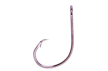 Image of Lazer Sharp Circle Sea Hook,Offset,Ringed Eye,Light Wire,Lip Hook Rate,Needlepoint,Platinum Black Plus,G-Pack Hooks L197BKG-5/0