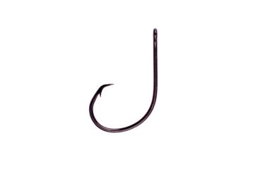 Image of Lazer Sharp Circle Sea Hook,Non-Offset,Ringed Eye,Needlepoint,Black,G-Pack Hooks L702G-10