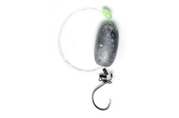 Image of Lazer Sharp Knocker Saltwater Rig w/2oz Weight,Platinum Black L980-2/0