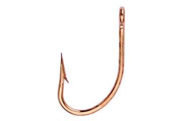 Image of Lazer Sharp O Shaughnessy Live Bait Hook,Non-Offset,Forged,Ringed Eye,2x Short Shank,1x Strong,Needlepoint,Bronze,G-Pack Hooks L256G-3/0