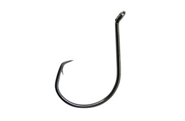 Image of Lazer Sharp Octopus Circle Hook,Wide Gap,Non-Offset,Up Eye,Needlepoint,Platinum Black Plus,G-Pack Hooks L7228BPGH-6