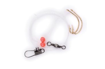 Image of Lazer Sharp Pompano Saltwater Double Rig,20in,Gold L967-2