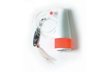 Image of Lazer Sharp Salmon Mooching Rig,Barbless,Assorted,Nickel,Fixed Tie,Snelled Hooks L803-6