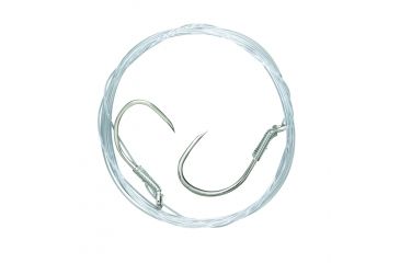 Image of Lazer Sharp Salmon Mooching Rig,Barbless,Assorted,Nickel,Slip Tie,Snelled Hooks L585B-20-4/5
