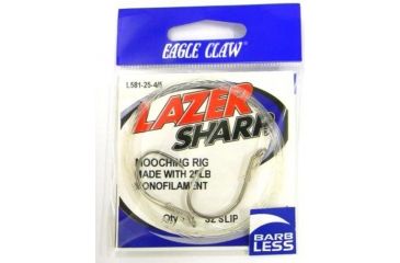 Image of Lazer Sharp Salmon/Steelhead Rig,Assorted,Nickel,Fixed Tie Knot,Snelled Hooks L580B-20-3/4