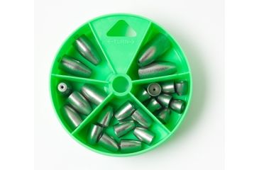 Image of Lazer Sharp Steel Worm Weights Dial Pack NLDPWW