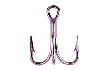 Image of Lazer Sharp Straight Point Hook,Kingfish,Regular Shank,4x Strong,Needlepoint,Platinum Black Plus,U-Pack Hooks L774BKU-6