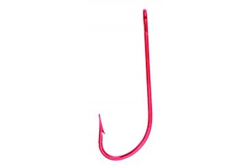 Image of Lazer Sharp Trailer Hook,Non-Offset,Forged,for Spinner/Buzz Baits,Needlepoint,Red,G-Pack Hooks L7259RG-1/0