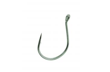 Image of Lazer Sharp Wide Gap Wacky Worm Hook,Platinum Black,G-Pack Hooks L097BPGH-4/0